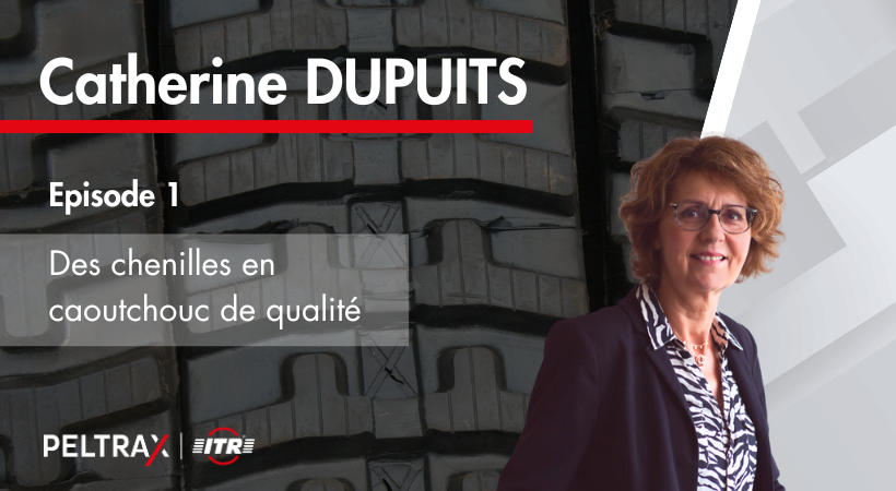 Des chenilles caoutchouc de qualité - Episode 1