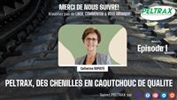 Des chenilles caoutchouc de qualité - Episode 1